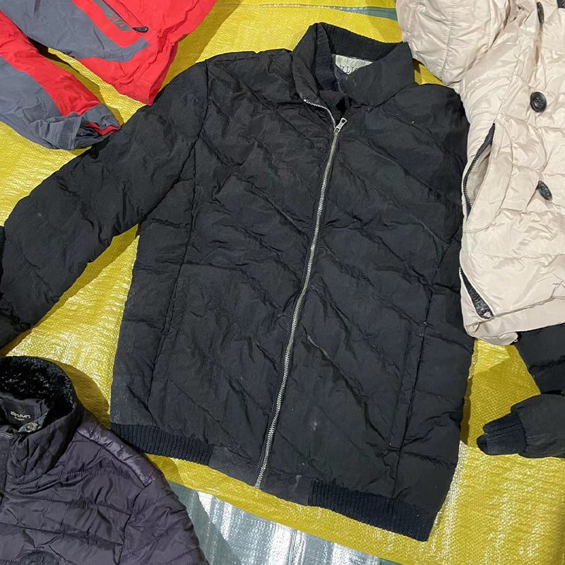 Used Clothes Bales Of Thrift Clothing USA Jacket Factory Branded Bale Second Hand