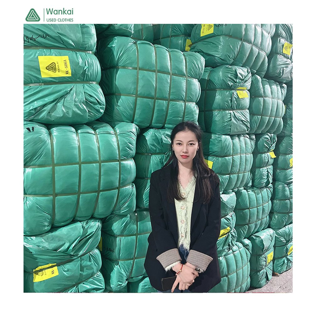 CwanCkai Fashion Quality Maxi Dresses Used Clothes For Women, Cheap Bale Supplier Used Clothes For Woman In Bulk