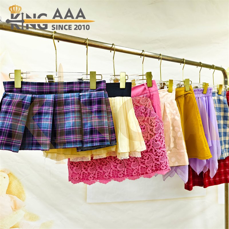 Wholesale Ladies Cotton Mini Sexy Skirt Summer Wear Women Casual Second Hand Clothes Ladies Used Short Skirts Clothing