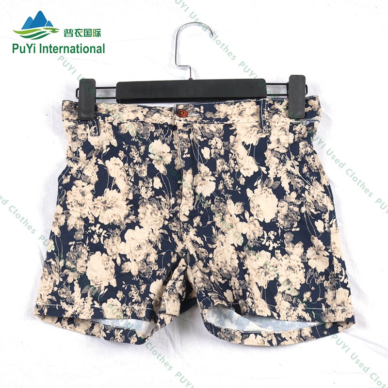 vintage summer lady hot pants used clothes bales denim short second hand girls clothes women
