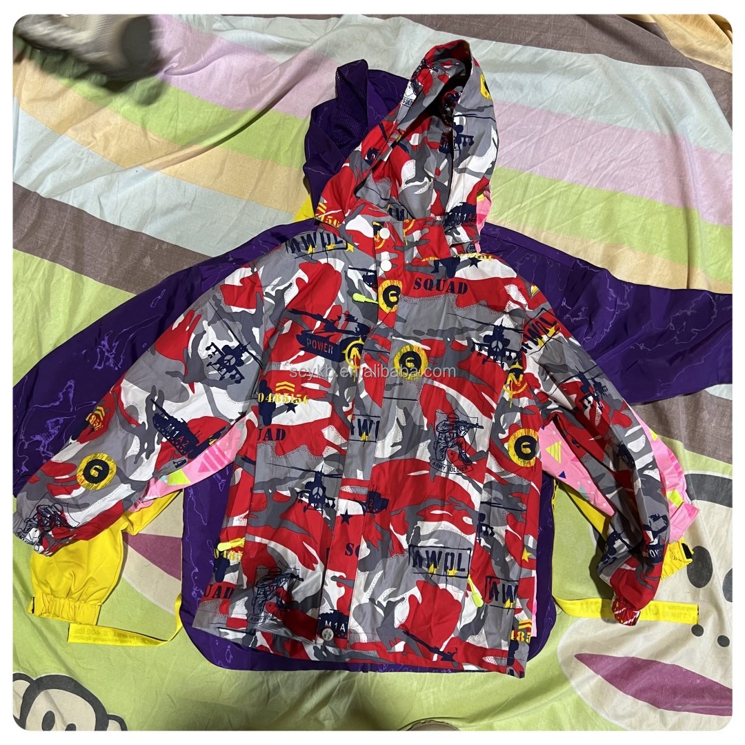 used children spring and autumn jacket clothes children's clothing Bale jacket Wholesale Used Clothes from the China for kids