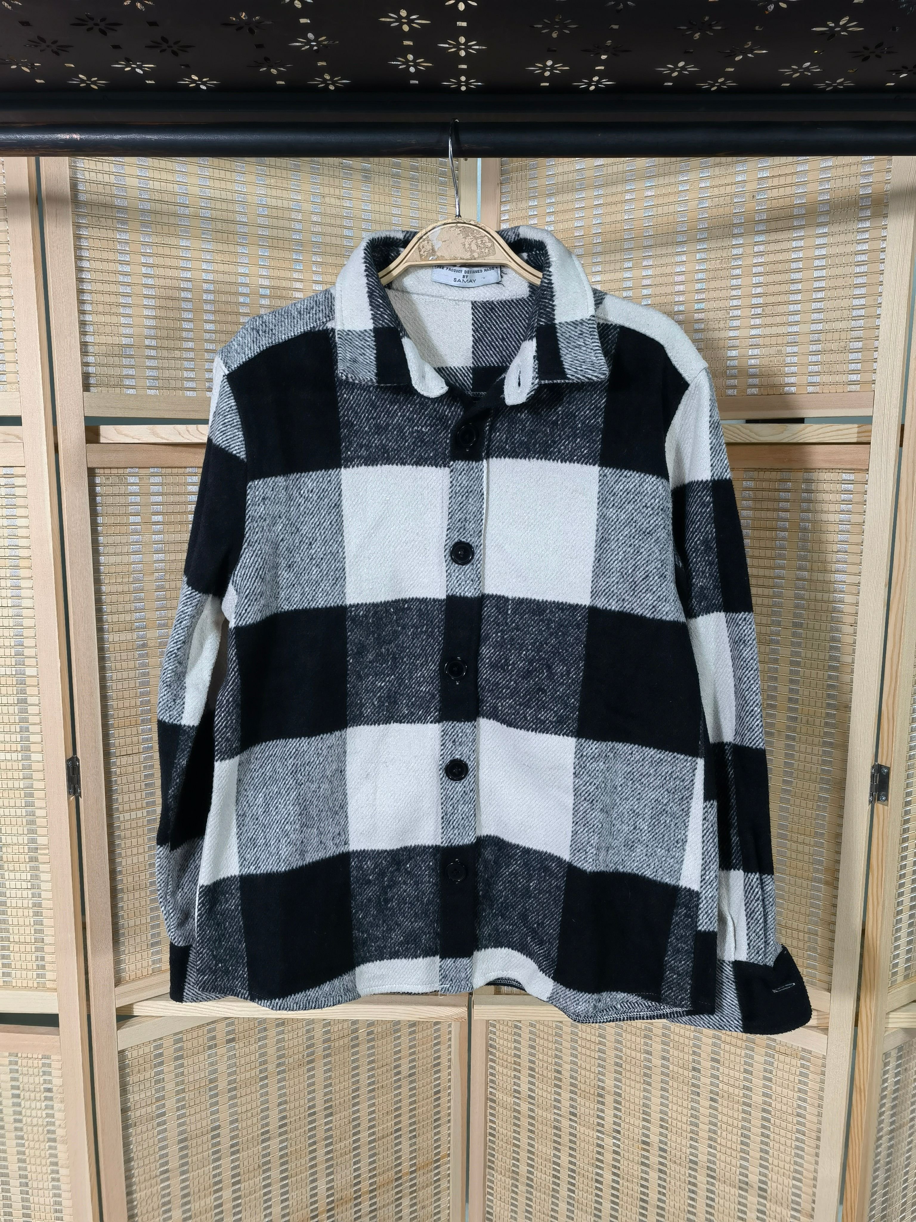Wholesale High Quality Casual Thick For Women And Men Second Hand Plaid Shirt Used Clothes