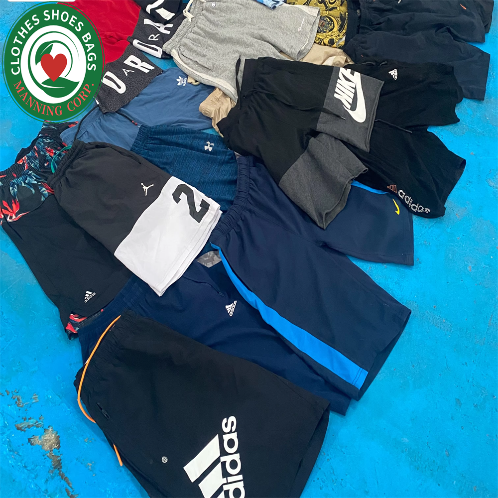Wholesale Men's Summer Shorts Used Clothing Bundle/Used Beach Pants Shorts Casual Bulk Mixed For Male