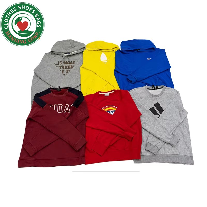 Manning Used Clothing All Branded Second Hand Clothes American Premium 2nd Hand Clothing Thrift Hoodie Branded Used Clothes