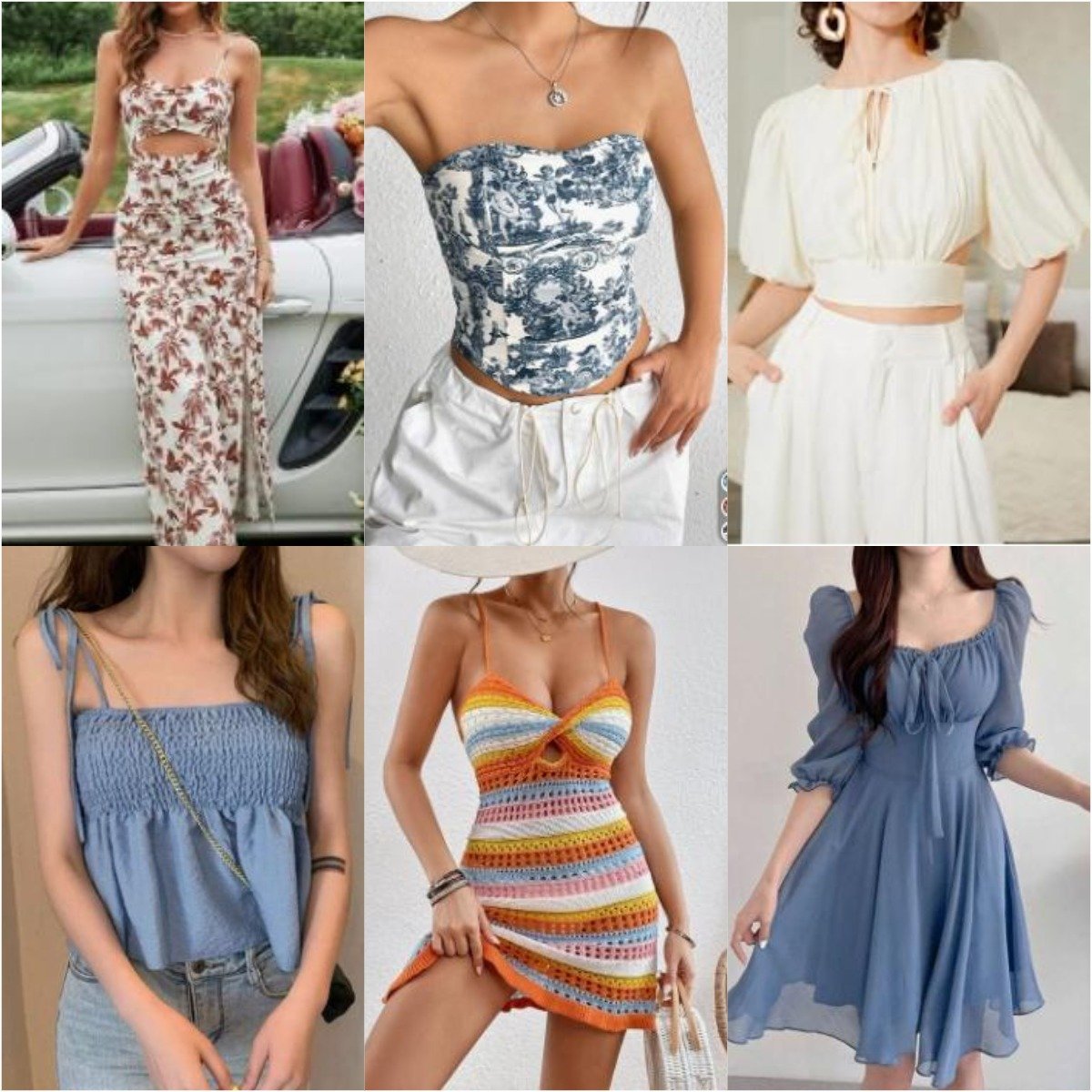 2025 Clearance Women's clothes wholesale casual dresses T-shirts mixed packaging random delivery stock clothing