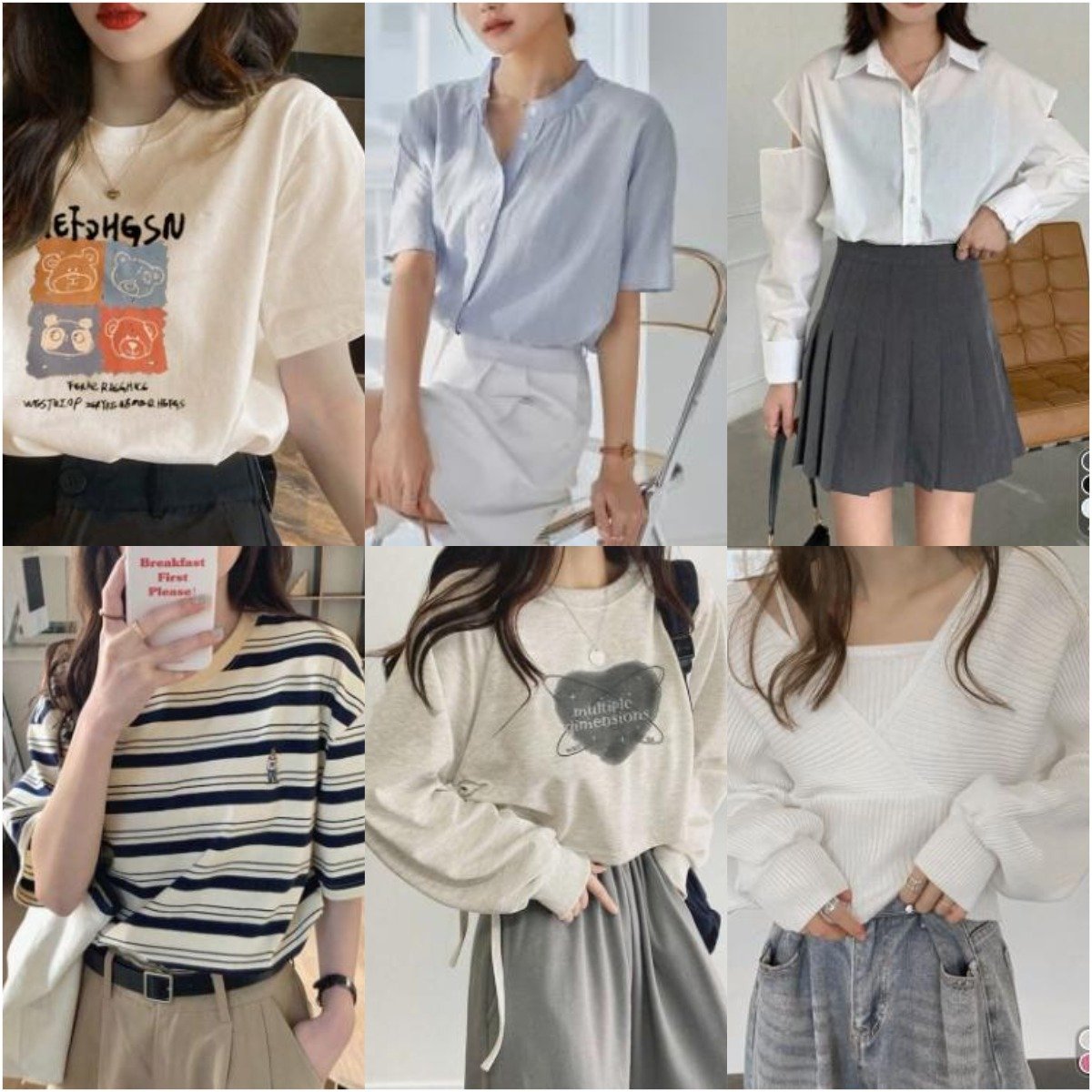 2025 Clearance Women's clothes wholesale casual dresses T-shirts mixed packaging random delivery stock clothing