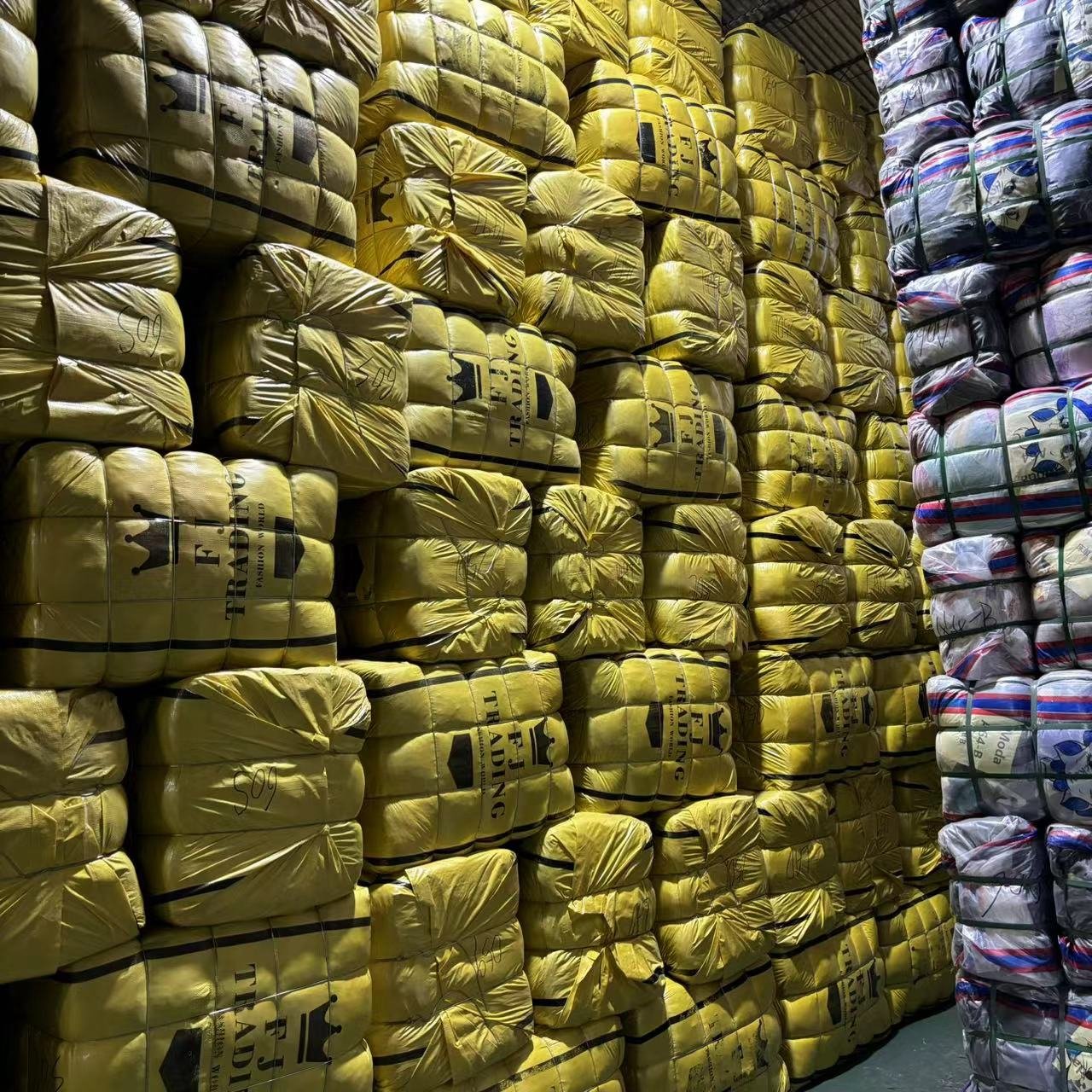 Winter second-hand colored man winter jacket men second-hand Down coat and warm clothes bales