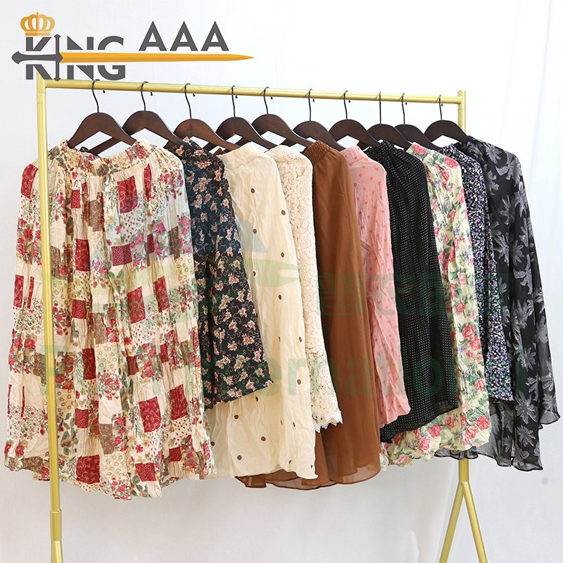 cotton Skirts long skirt women long skirt vip bales clothes 45kg premium dress used cloth second hand clothing bales 100kg