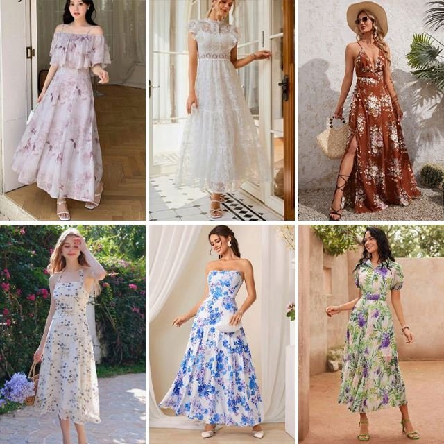 Wholesale used clothing women's casual and sexy V-neck dresses mixed shipment inventory clearance