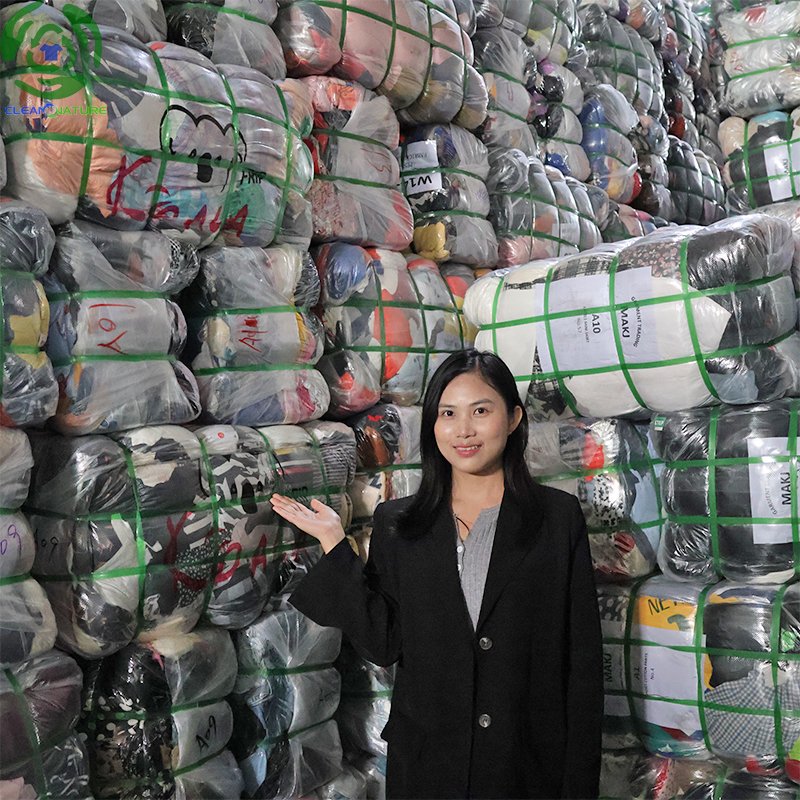 Thrift clothes bales female clothes bale used dresses women bales and top used clothes wholesale