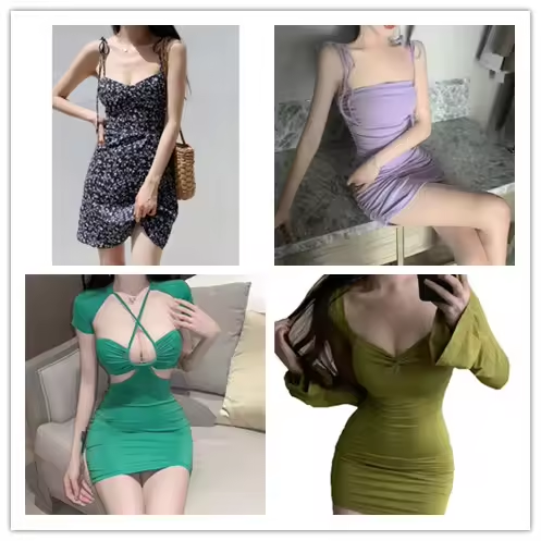 WO 2024 new summer floral dress mix and match dress Cheap Piece NEW Factory Direct Wholesale Cheapest Price used clothes