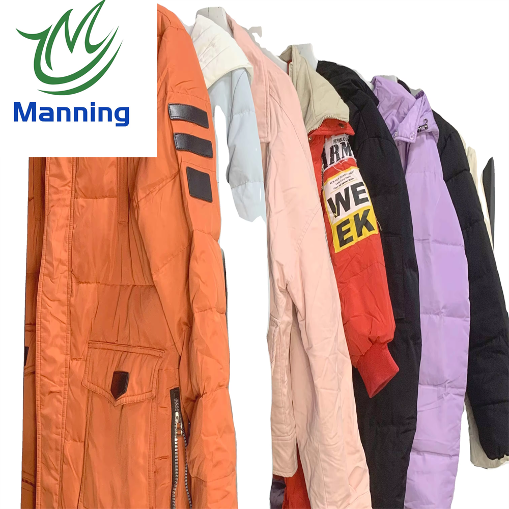Winter Used Clothing Men Winter Jacket Secondhand Clothes in Bales Used Clothes in Germany Adults Winter Wear for Men and Women