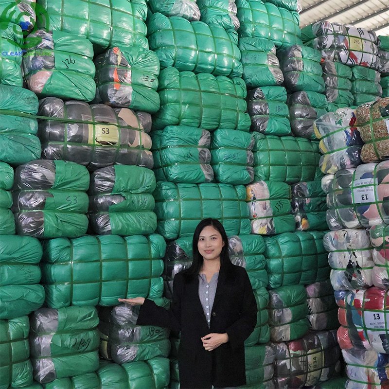 Ukay Bundle Supplier Clothes Bales Korea Thrift Branded Summer Hot Sell Tops Brand Clothes