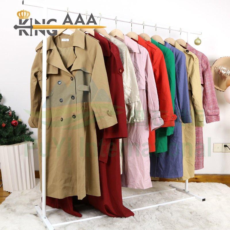used overcoat women ball thrift branded jacket used clothing bales clothes uk japan used clothes bales trench coats for ladies