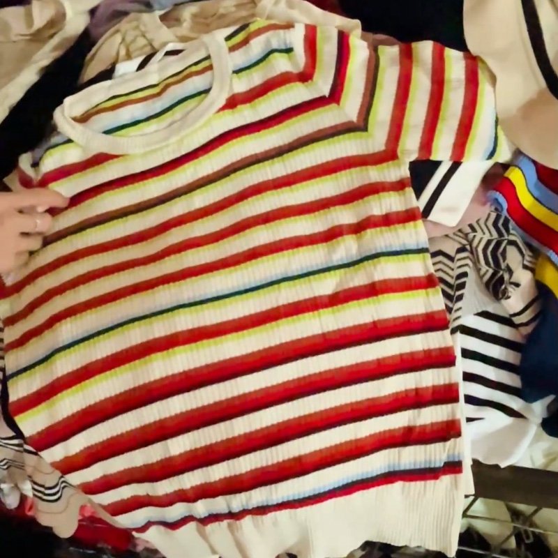 cropped jersey second hand knitted sweater shirts turtle neck sweaters used clothes bales for women