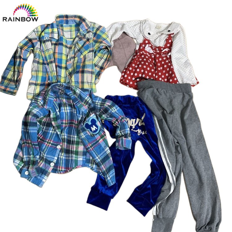 children bales of spring clothes kids second hand clothing for spring used kids clothing bales
