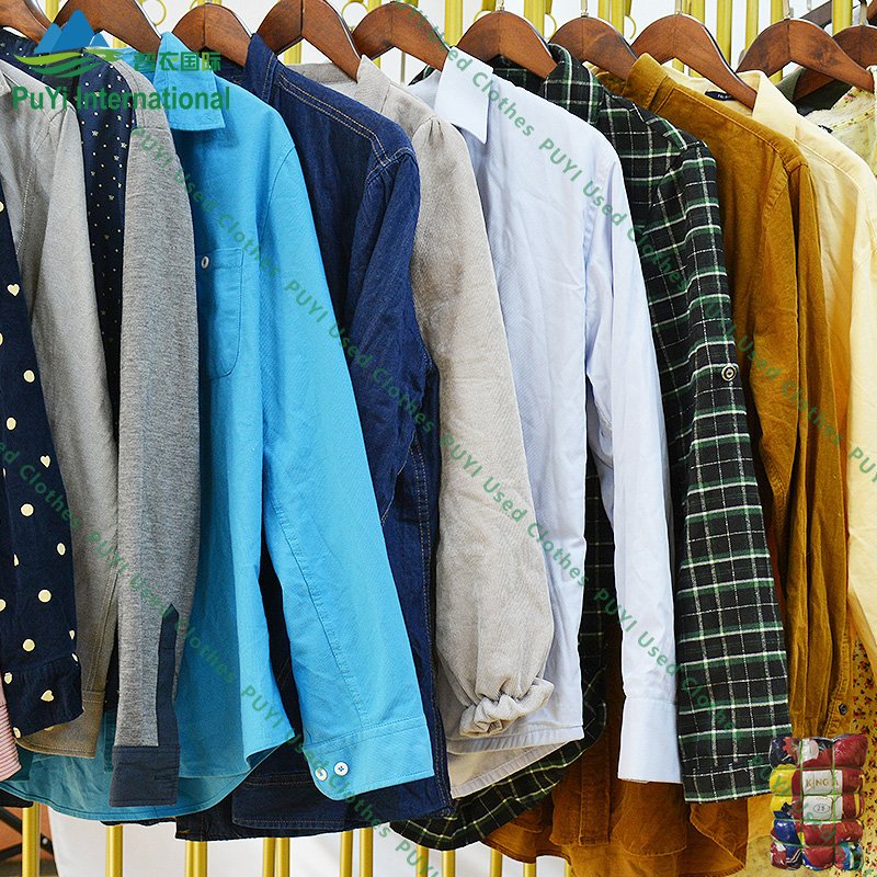 Winter shirt casual used sweatshirt suit second hand clothes use clothes t shirts