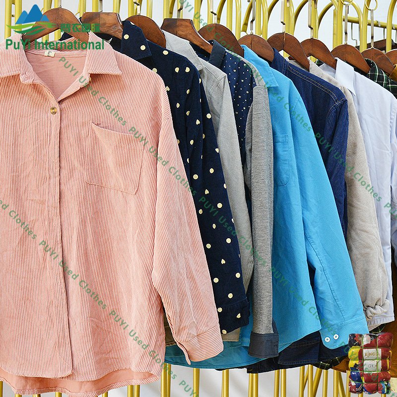Winter shirt casual used sweatshirt suit second hand clothes use clothes t shirts