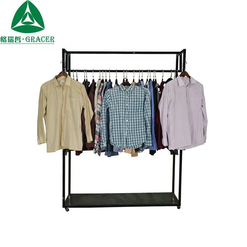 Korean Import Used Apparel Bales Second Hand man shirt clothing Vintage Used Apparel Bales Mix Style