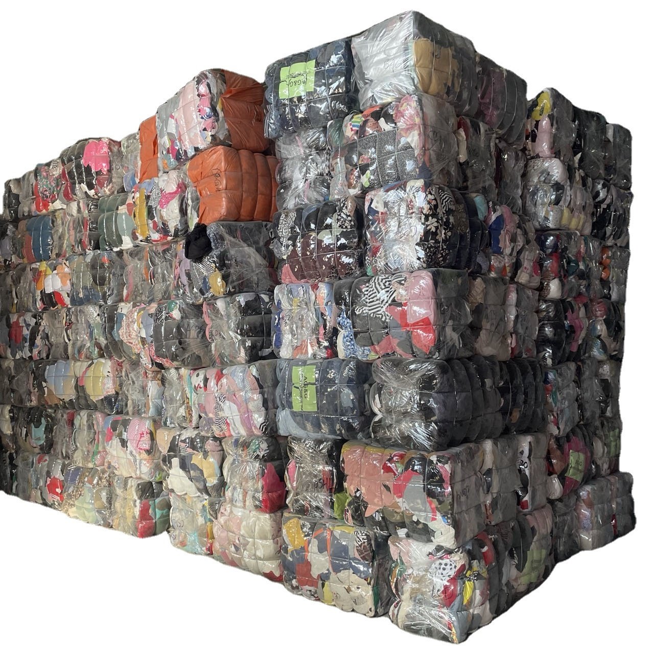 Used clothes ukay ukay China Supplier 100Kgs 2nd Clothing bales thrift colorful mixed adult and kids high quality wear