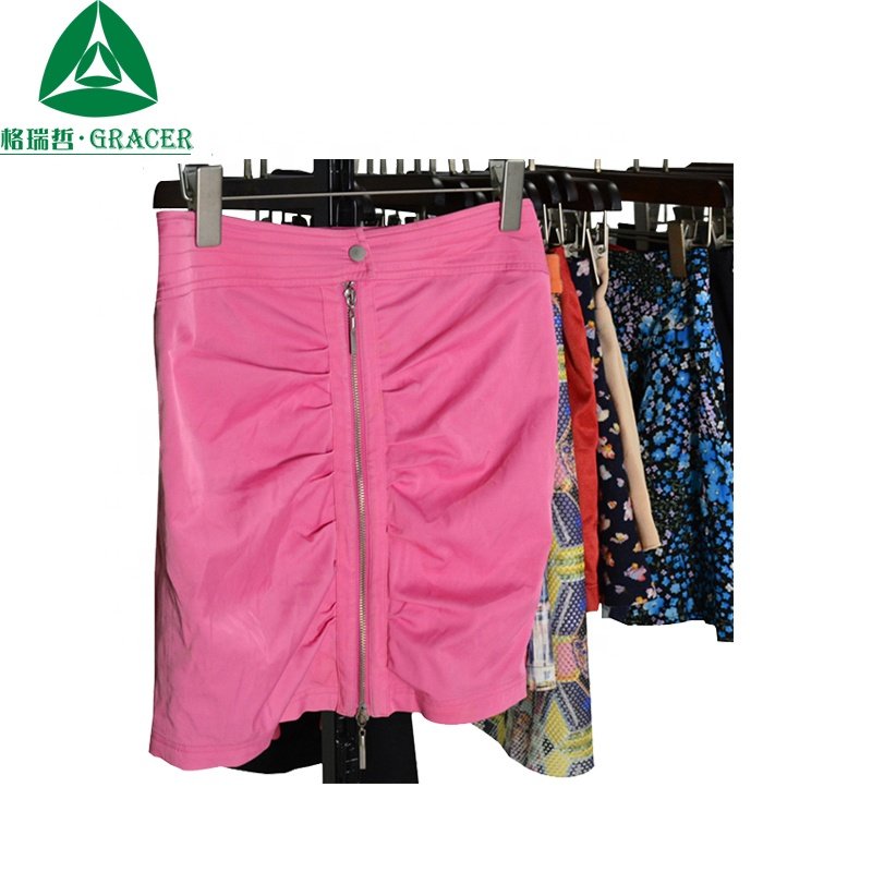 factory wholesale used clothes Ladies Cotton Skirt High Quality japan used clothing