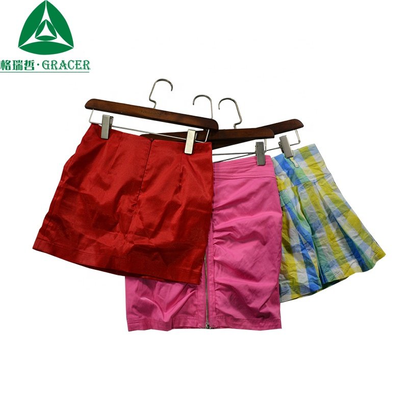 factory wholesale used clothes Ladies Cotton Skirt High Quality japan used clothing