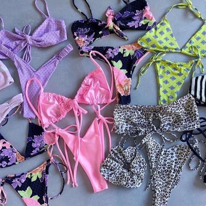 Factory direct beachwear bikini swimwear brazilian brands bikinis designer swimsuits wholesale used clothes