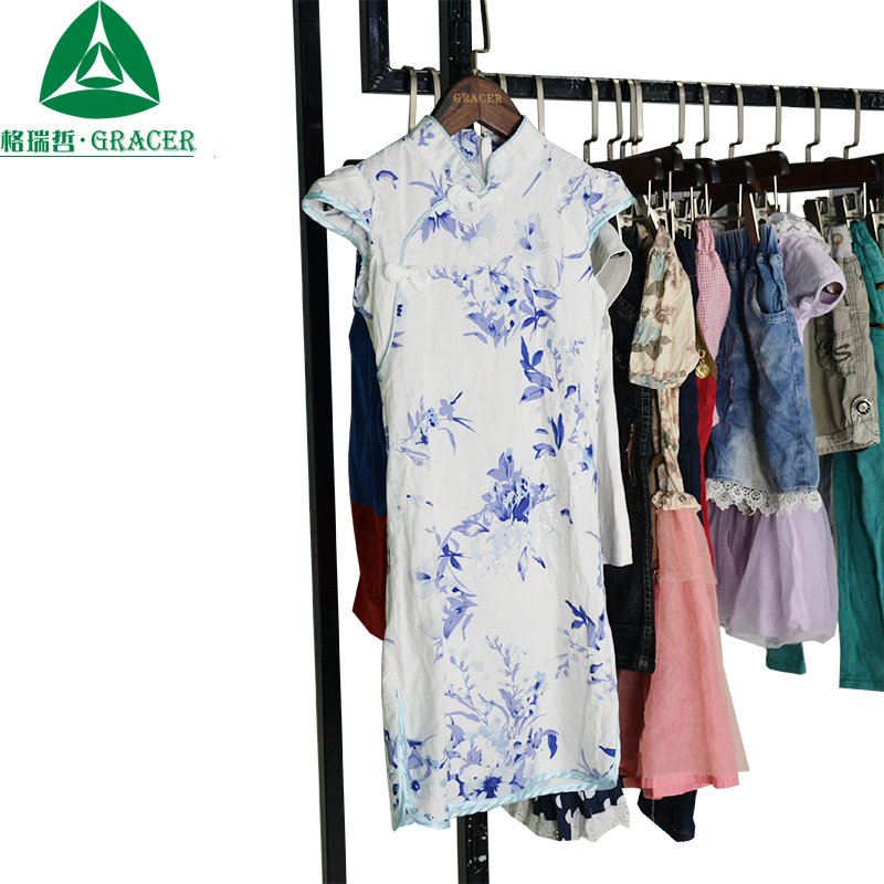 Yiwu used clothes baby girl clothes summer second hand clothes per bale