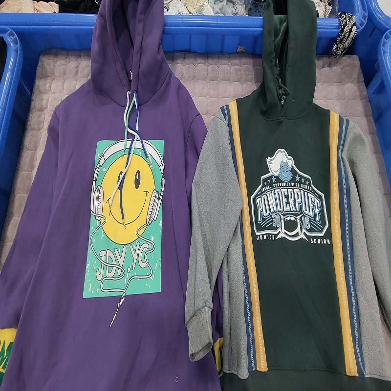 High Quality used clothes Hoodies Men's Cotton Quality Streetwear Pullover Hoodies
