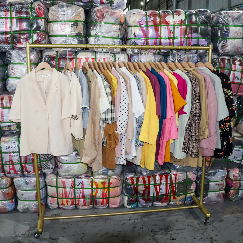 thrift bale used clothes lady light fashion jacket manufacturers wholesale