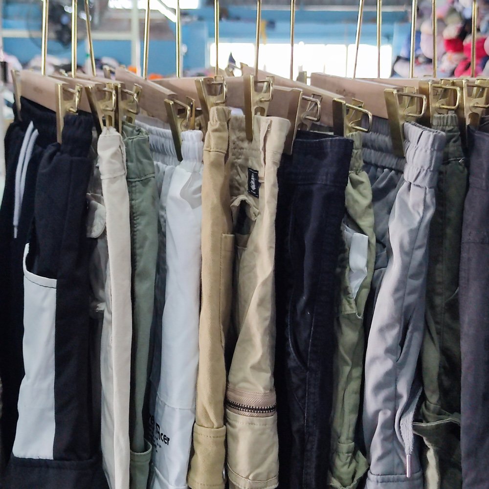 UKAY Adult Preloved Cargo Pants Trendy Vintage Summer Clothes Super Thrift Wholesale Bales Low Price in the Philippines