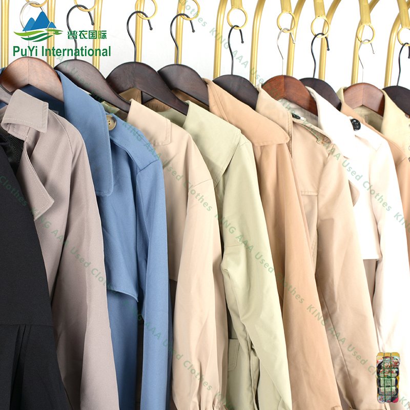 Winter fashion overcoat long coat used clothes japan supplier second hand mixed clothes for ladies
