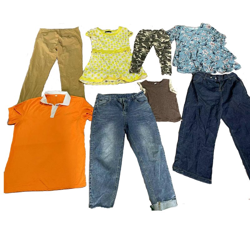 Premium dresses used clothes thrift stores clothing ladies second hand clothes with discount