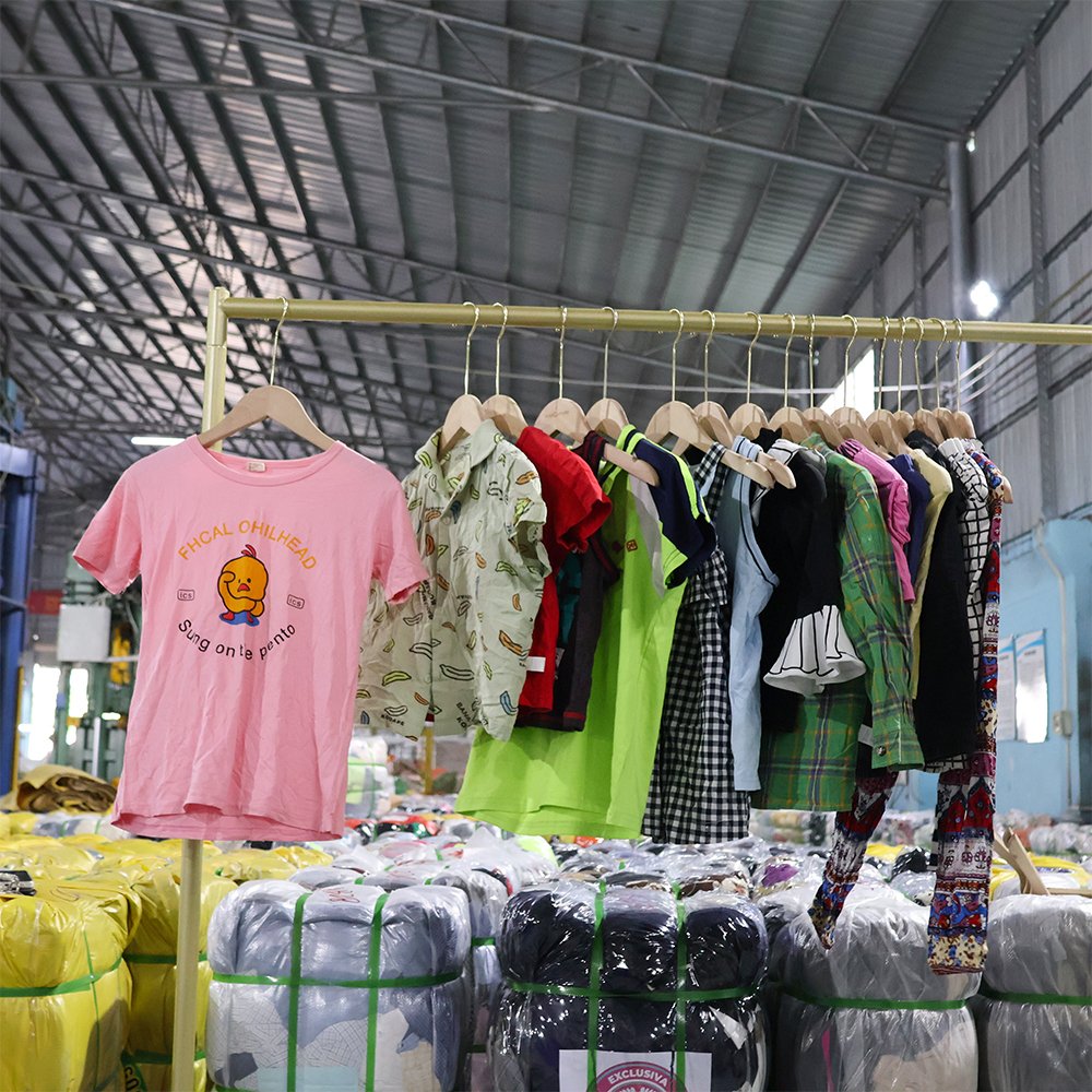 Used clothes usa branded vip used clothing sport cloth thrift stores KINGAAA bale apparel stock in bundle