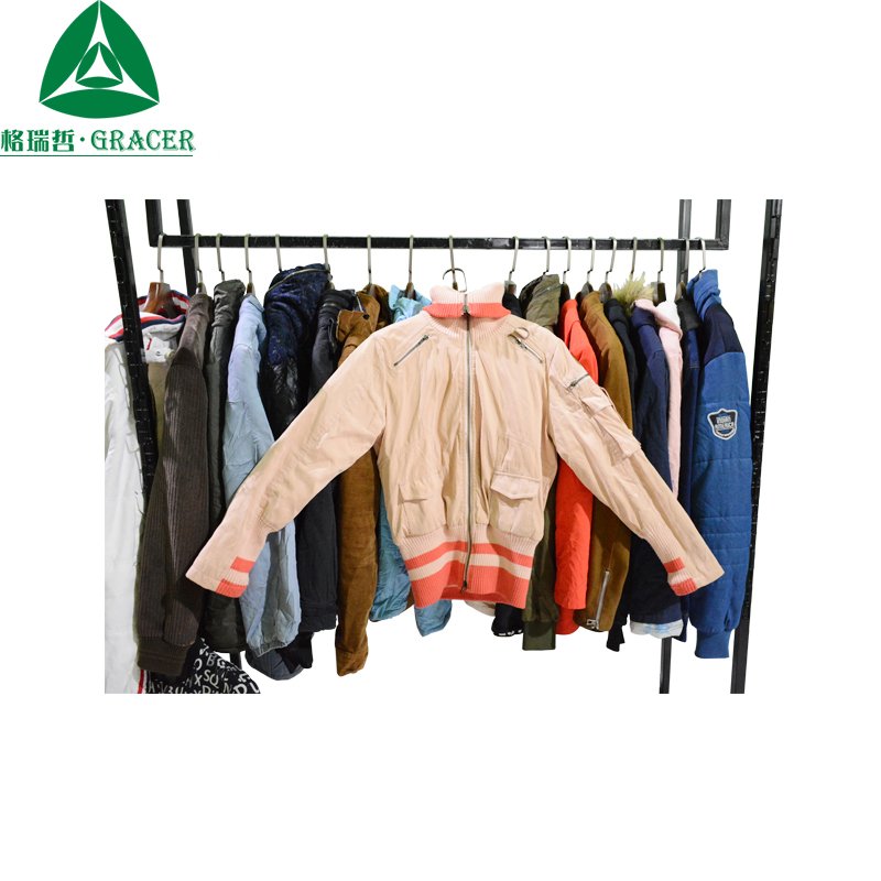 Factory Seconds Hand Clothes Clothing 45Kg Bale Winter Jacket Coat Used Clothing Ukay Bale