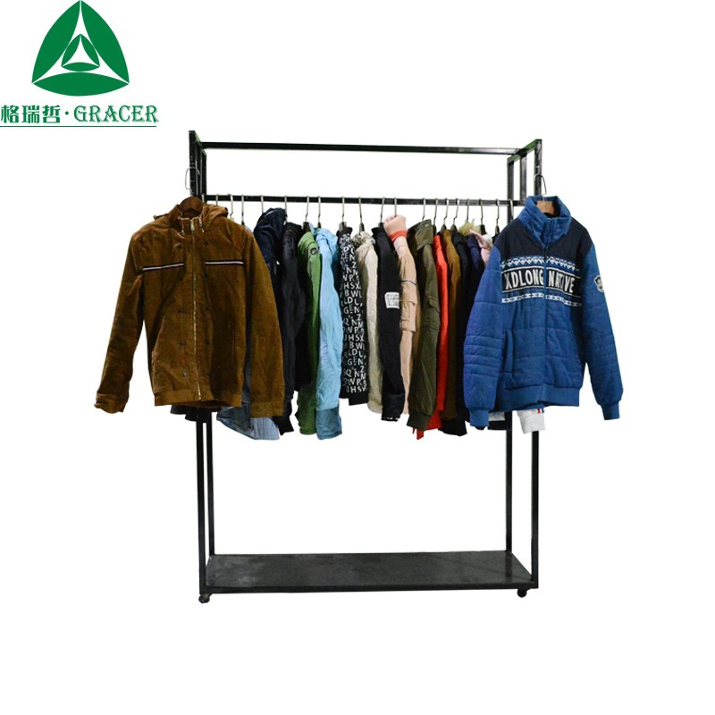 Factory Seconds Hand Clothes Clothing 45Kg Bale Winter Jacket Coat Used Clothing Ukay Bale