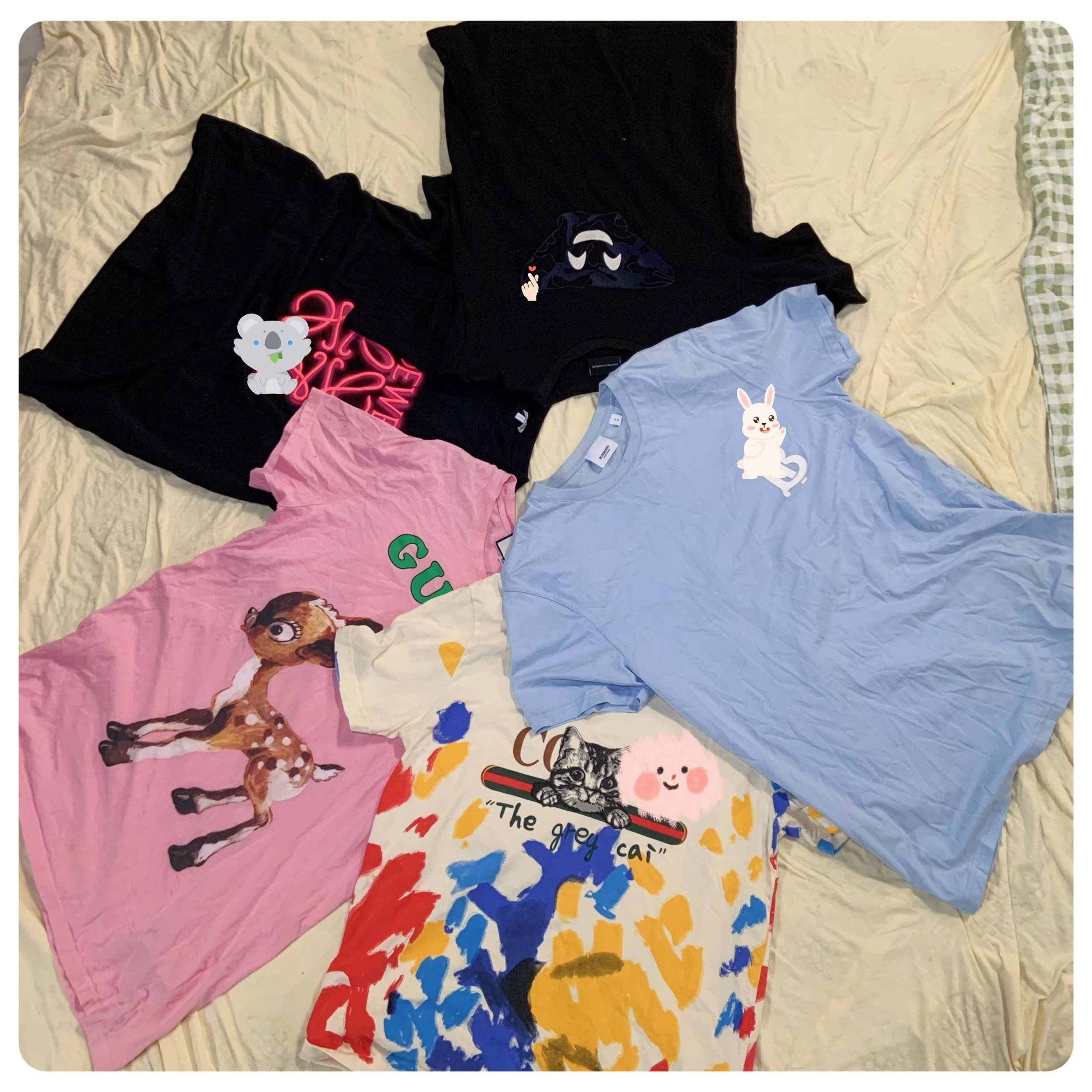 C04 second hand branded luxury T shirt Used brand clothes in bulk Cheap wholesale luxury second hand clothes collection