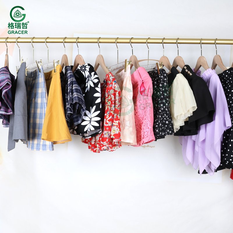 Used Clothes Skirts Lady Uk Thrift Second Hand Clothing 45Kg Bale