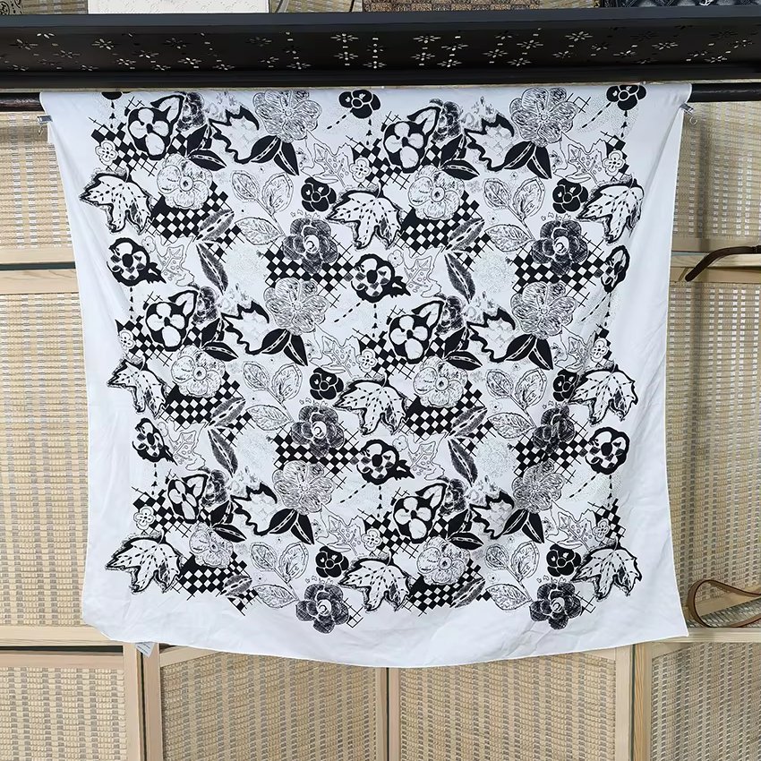 Wholesale High Quality Vintage Fashion For Women Second Hand Silk Scarf Used Clothes