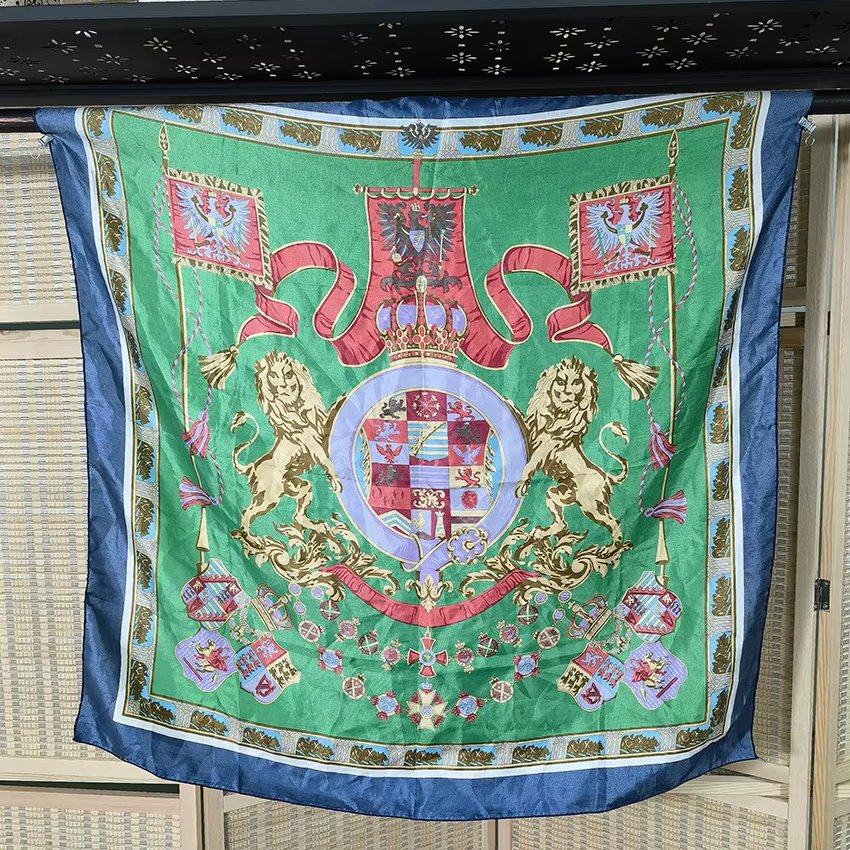 Wholesale High Quality Vintage Fashion For Women Second Hand Silk Scarf Used Clothes