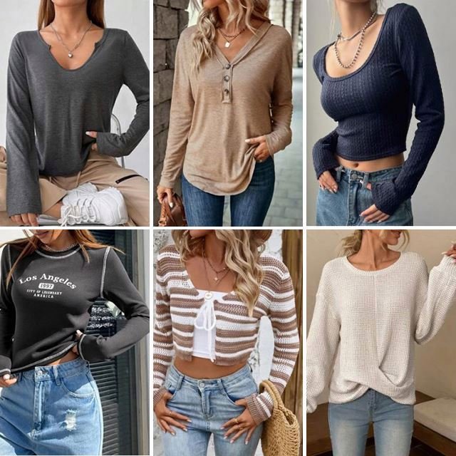 Wholesale Women's 2023 brand New top mix Mix dress bulk package used clothing stock clothing