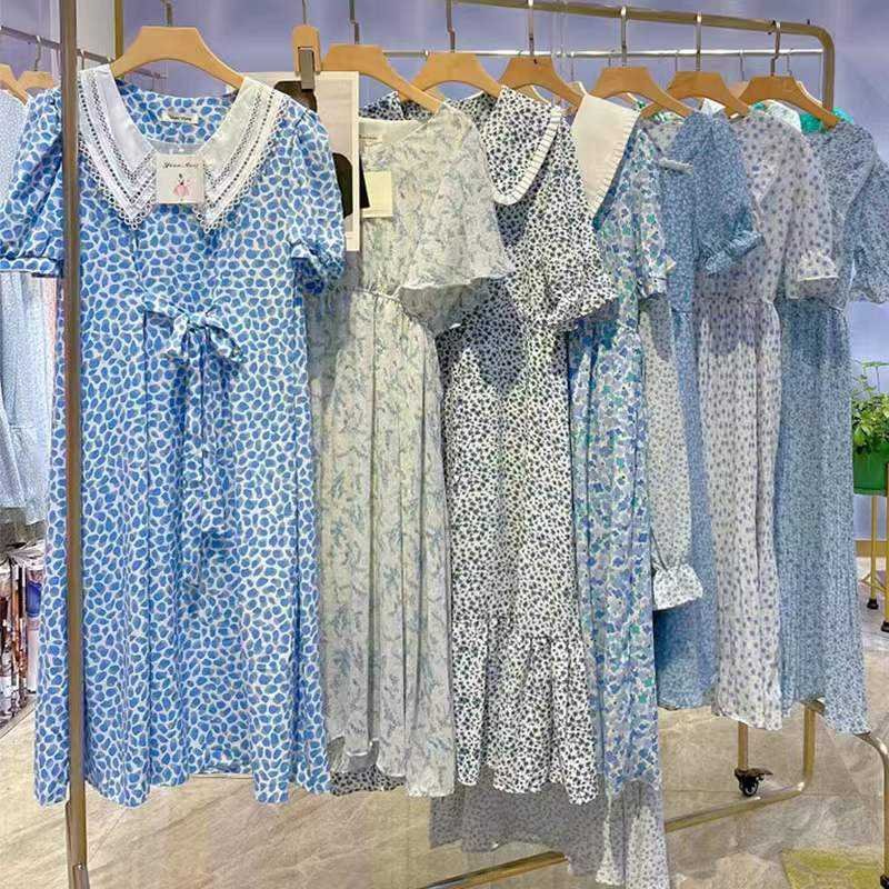 Shirt 100% Salu Cotton Long-sleeved Dress Hand-embroidered with Thin Silk Threads Premium Quality from Thailand