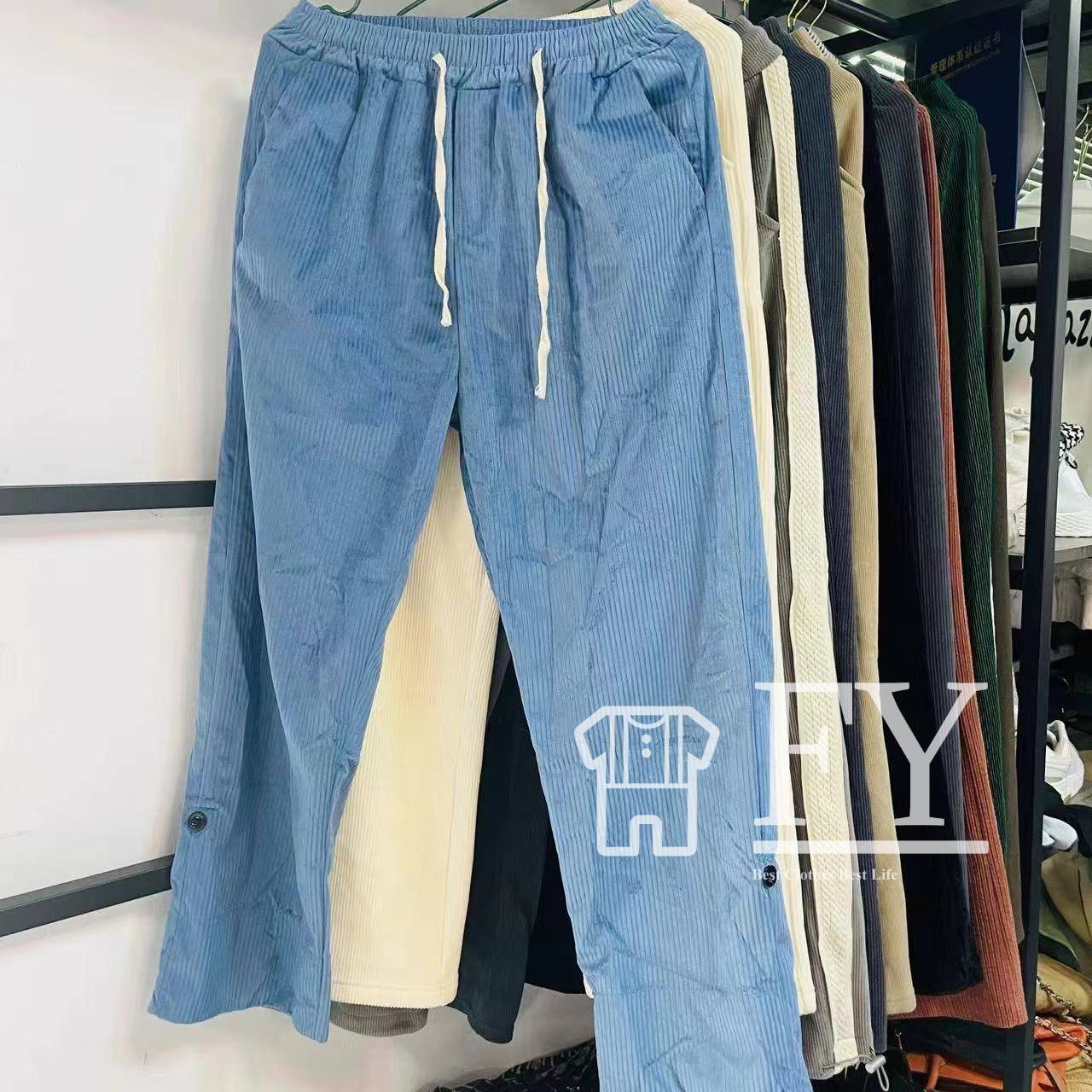 FengYang Used Clothes Women Casual Pants for Bales Children Adult Women Men Sort A/b Factory Outlet