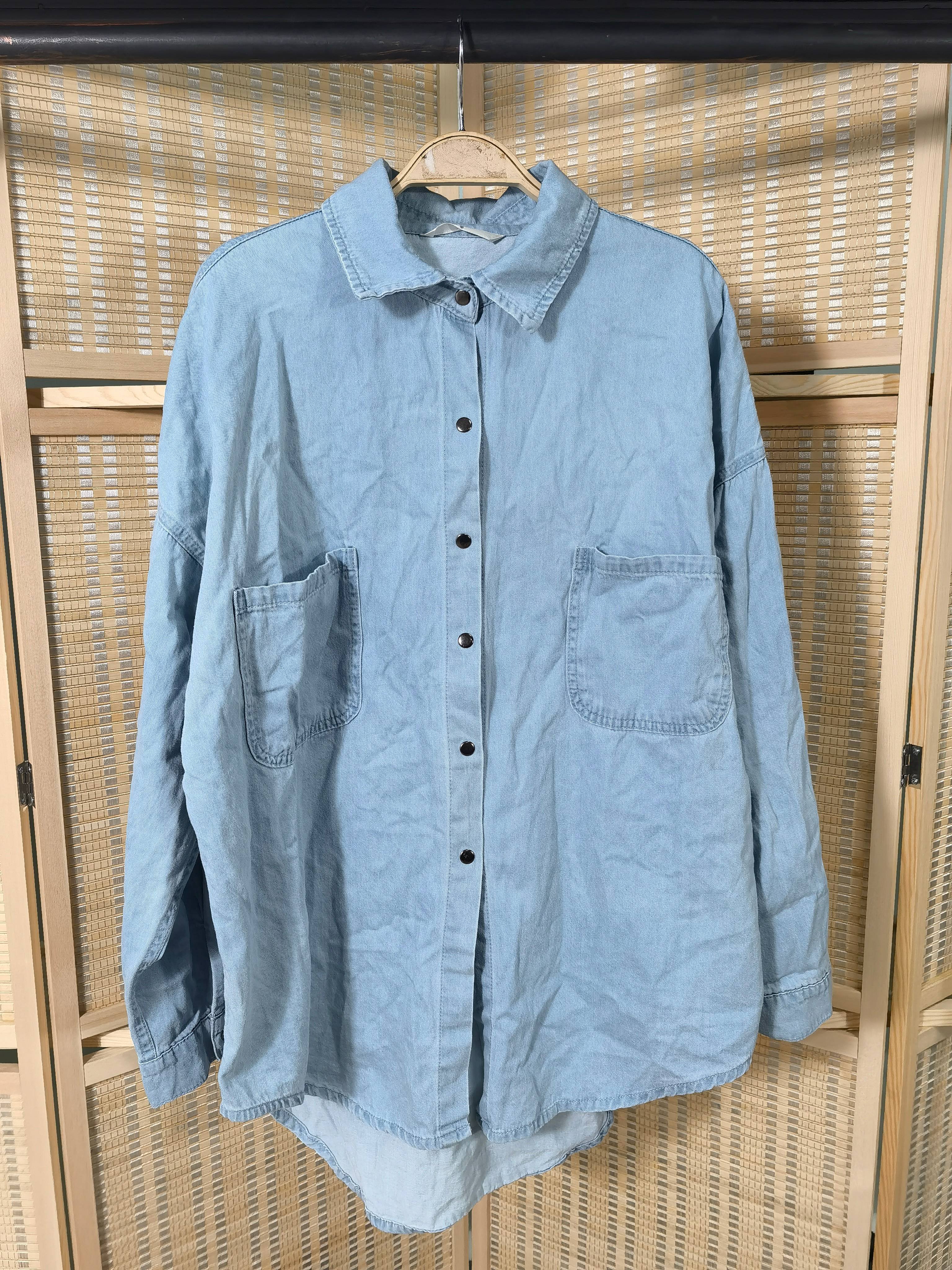 Wholesale High Quality New Arrival Fashion Casual Second Hand Denim Shirt Used Clothes