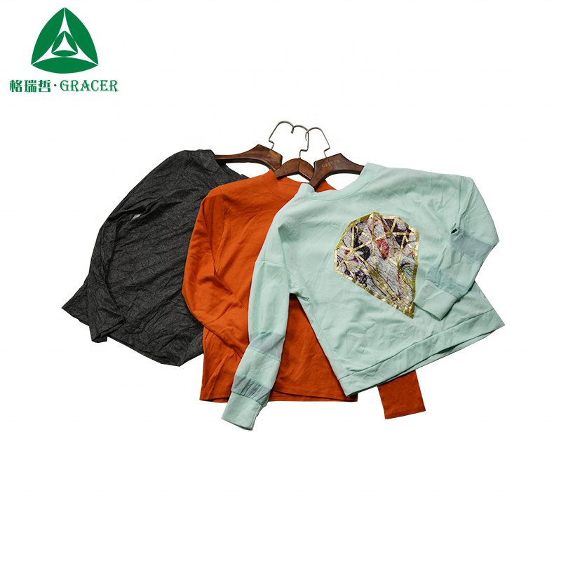 Thrift Store Clothing Wholesale T-Shirts Second Hand Short Sleeve Bulk Used Clothes Ukay Ukay Bale