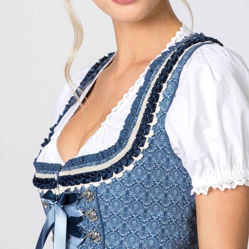 Damen Bavarian Dirndl Mini 3 piece Dress Blouse Size Traditional Oktoberfest Woman Dirndl Dress low cost wholesale price