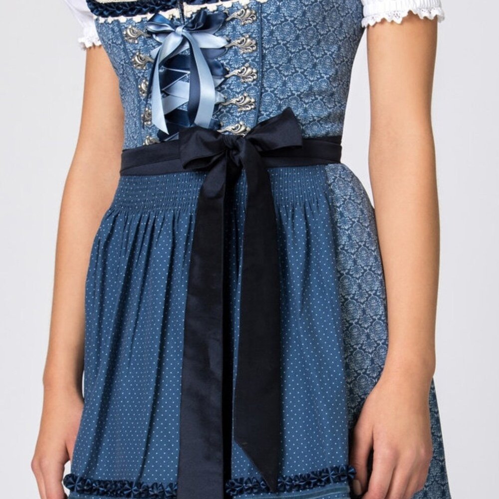 Damen Bavarian Dirndl Mini 3 piece Dress Blouse Size Traditional Oktoberfest Woman Dirndl Dress low cost wholesale price
