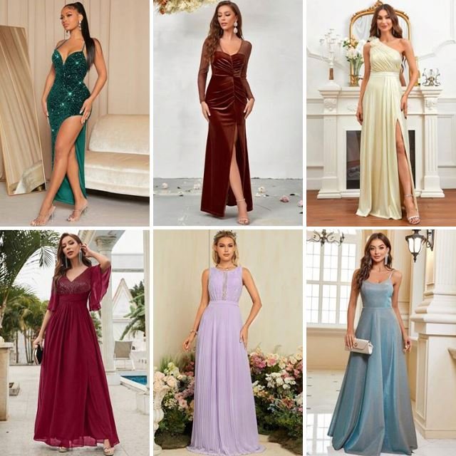 Wholesale of dresses used Sexy deep V-neck dresses Ladies elegant dresses Clearance