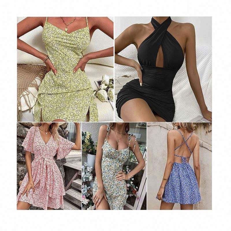 Supplier in 2024 Bulks Brand New Shop Tops Mix Assorted Dress Bulk Bales women clothes