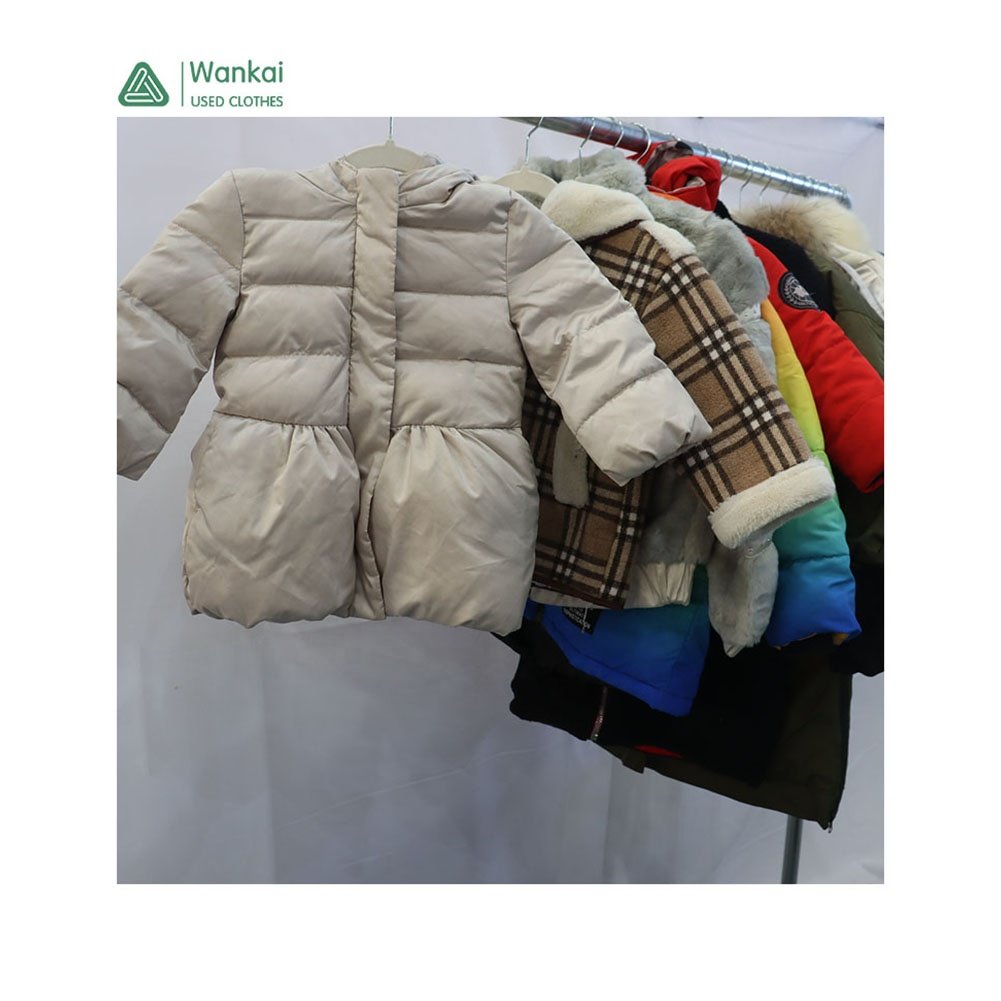 CwanCkai Wholesale Strictly Selected Used Winter Clothes For Kids, Hot Sales Ukay Ukay Bales Children Second Hand Coats
